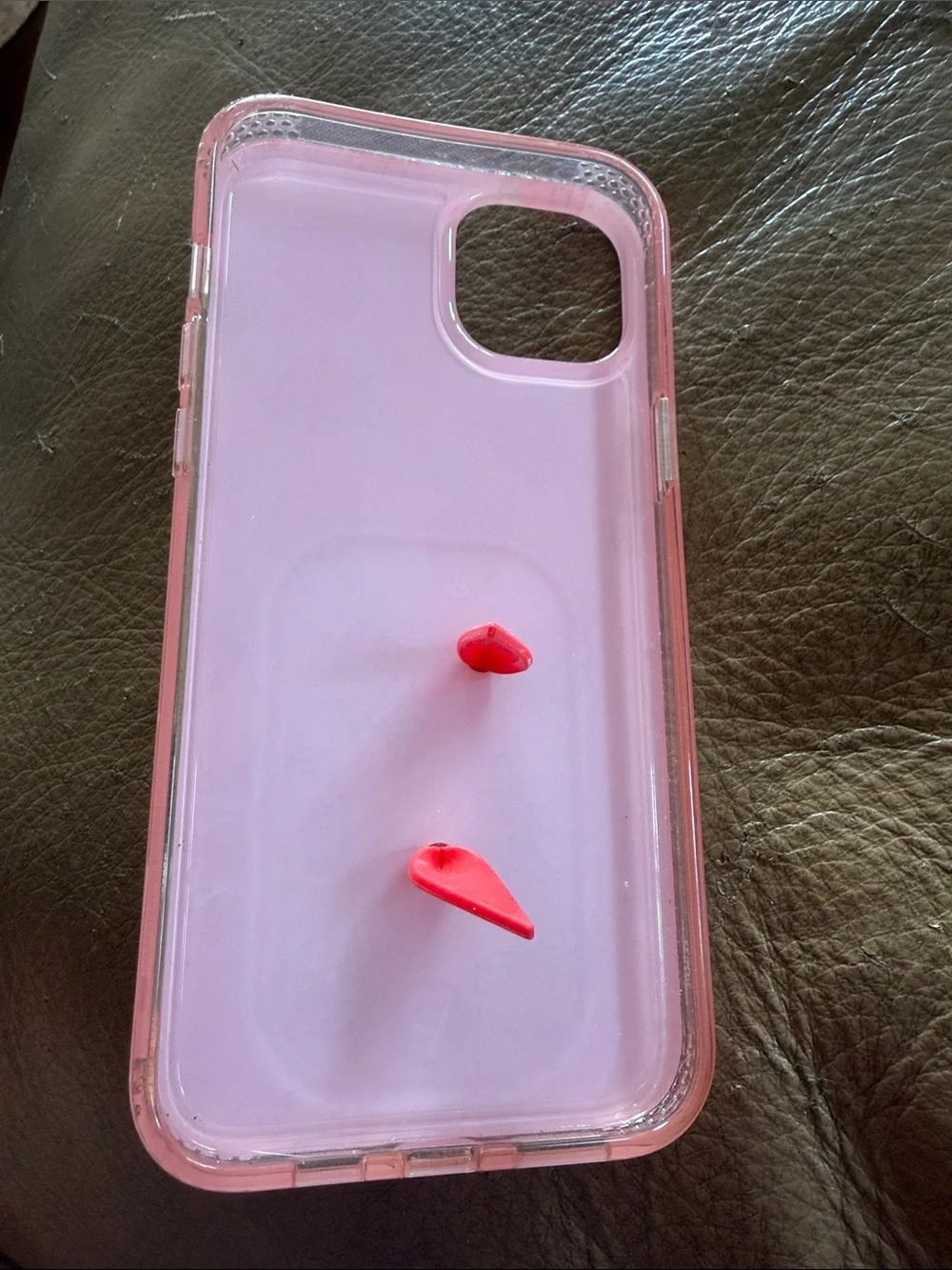 Loopy Case Pink Strawberry Print Phone Case with Loop Grip